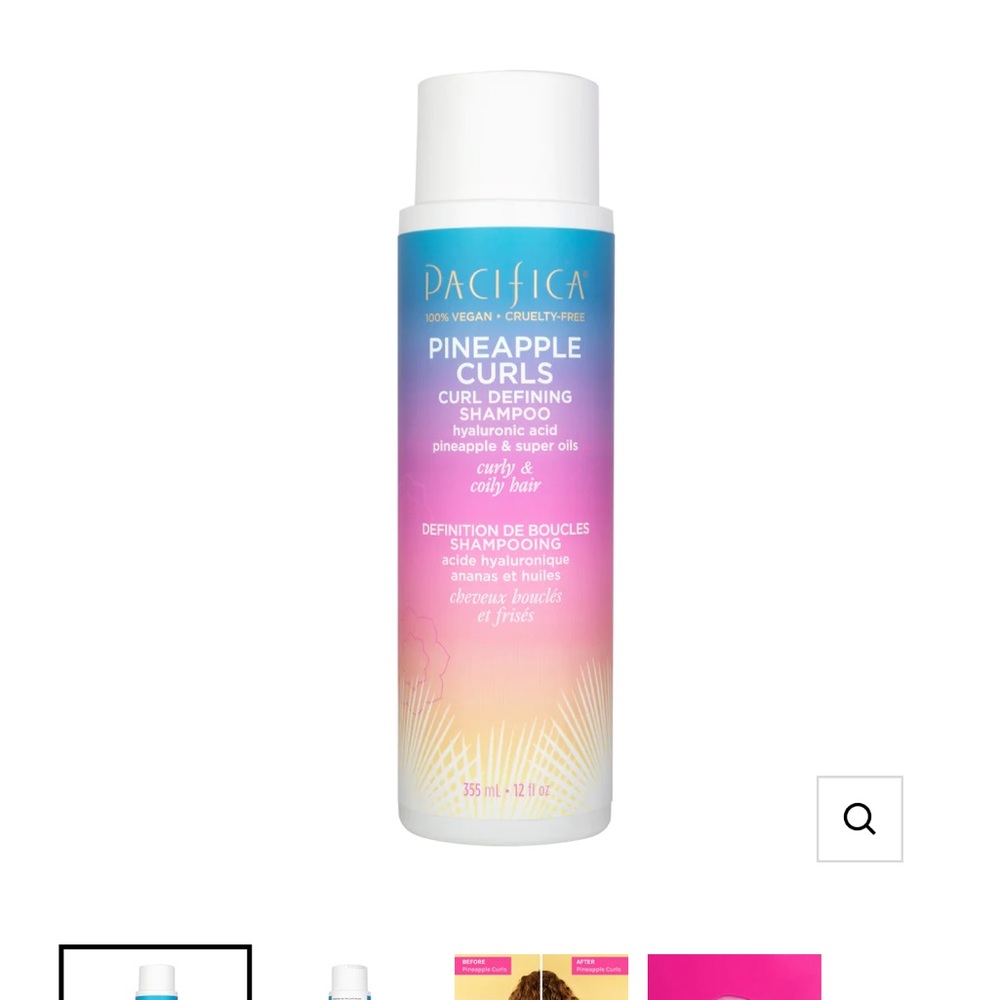 PINEAPPLE CURLS
Curl Defining Shampoo